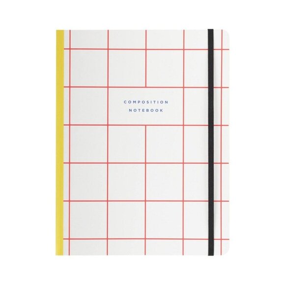 FRINGE College Ruled Composition Notebook with Elastic Closure Grid (Pack of 3) - Picture 5 of 5